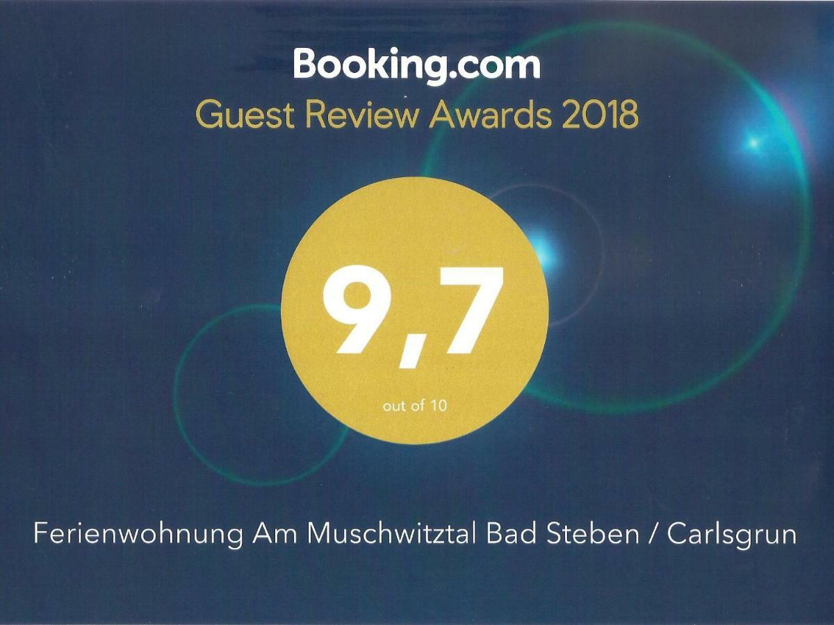 Ferienwohnung "Am Muschwitztal" Bad Steben / Carlsgrun Eksteriør billede