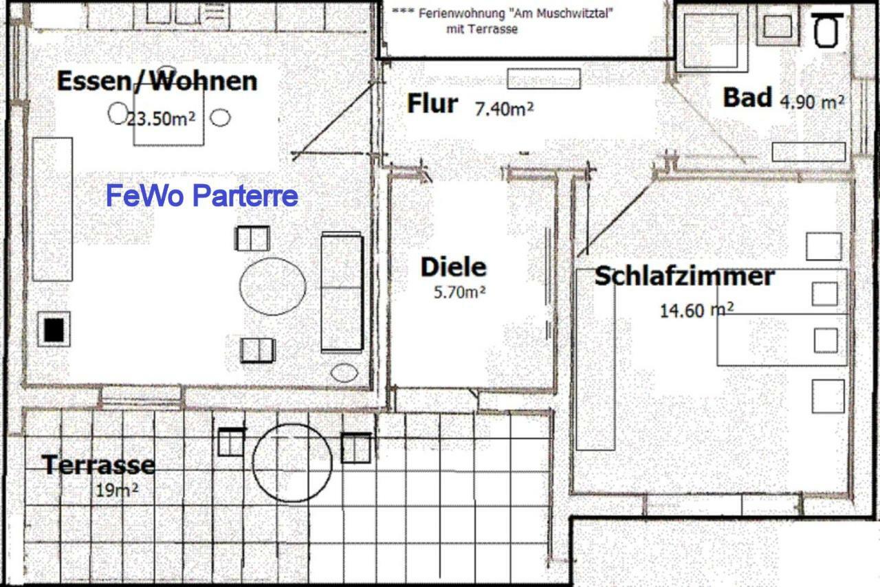 Ferienwohnung "Am Muschwitztal" Bad Steben / Carlsgrun Eksteriør billede